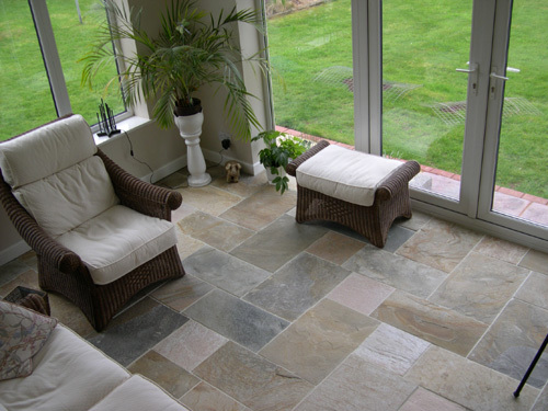 Natural Stone Slate Floor Tile